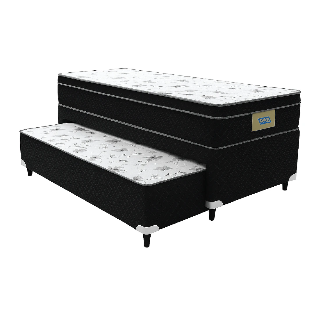 Marinera Conjunto Sommier Somier 1 Plaza Fuji - Imagen 2