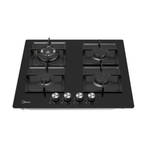 Anafe a gas de vidrio 4 hornallas Midea MG60GK007AH1B
