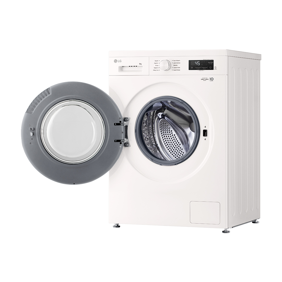 Lavarropas frontal LG inverter 9Kg WM9GWVFS6 - Imagen 5