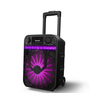 Party Speaker Philips Con Carry On y luces