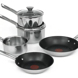 Batería De Cocina 7 Piezas Elementary TEFAL