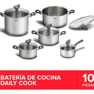 Batería 10 Piezas Daily Cook TEFAL