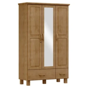 Placard 3 Puertas 2 Cajones Bronce Freij