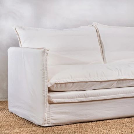 Sillón Noa 3 Cuerpos Blanco - Imagen 4