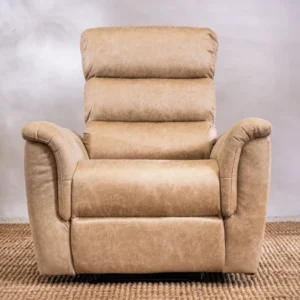 Sillón Reclinable Benson 1 Cuerpo Beige