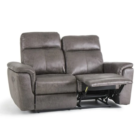 Sillón Reclinable Thomas 2 Cuerpos - Gris - Imagen 4