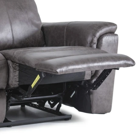 Sillón Reclinable Thomas 2 Cuerpos - Gris - Imagen 3
